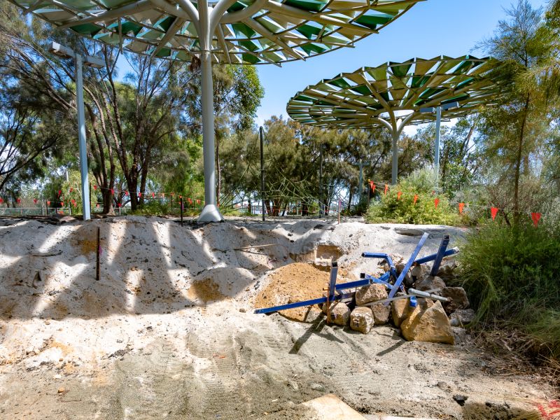 Demolition of Playground Equipment