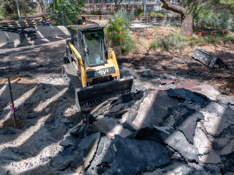 Demolition of Hardstand